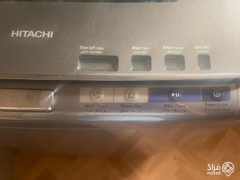 Washing Machine Brand Hitachi 18Kg غسالة براند هيتاشي
