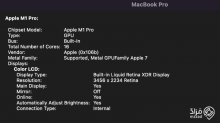 - 500gb MacBook Pro 16 inch 2021 M1 Pro